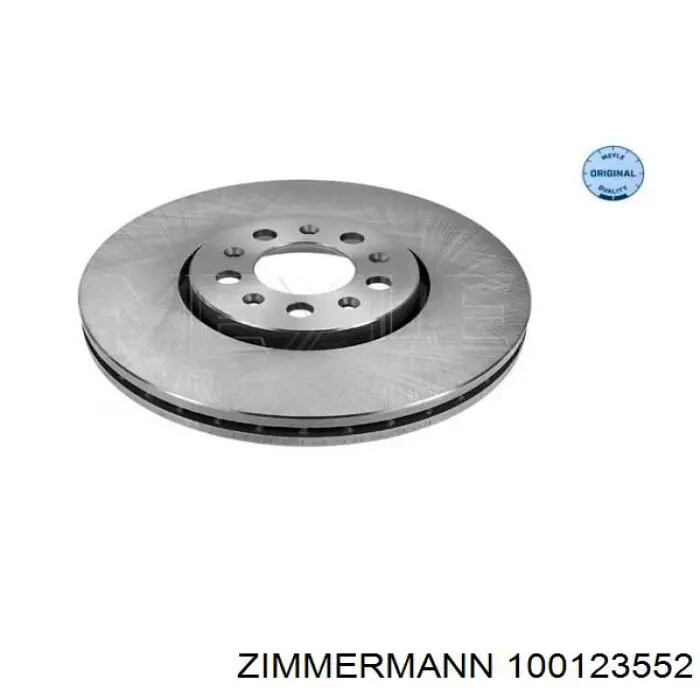 Купить 100123552 Zimmermann Ротор тормозной