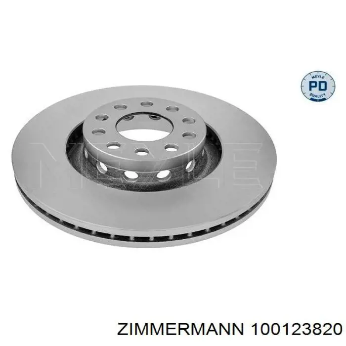 Передний тормозной диск Zimmermann 100123820