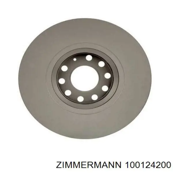 Передний тормозной диск Zimmermann 100124200