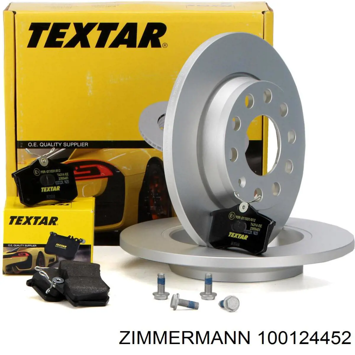 Тормозные диски 100124452 Zimmermann