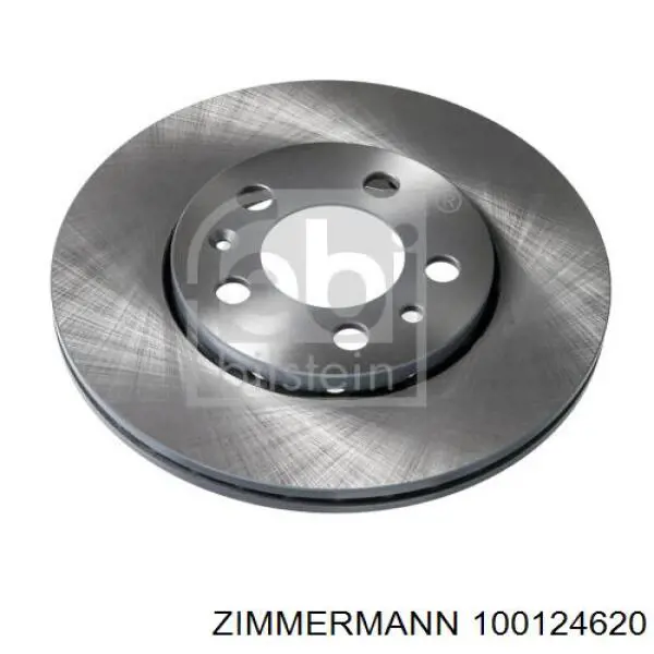 Купить 100124620 Zimmermann Ротор тормозной