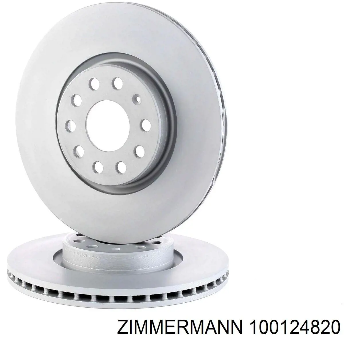 Купить 100124820 Zimmermann Диск тормозной задний