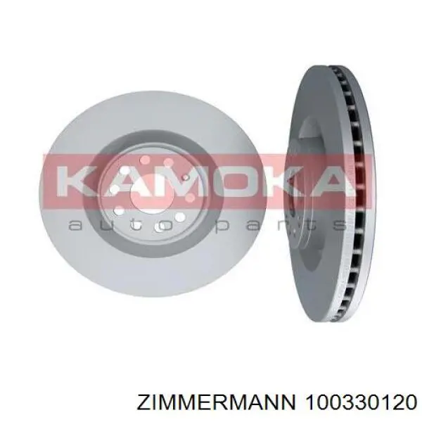 100330120 Zimmermann Диск тормозной передний