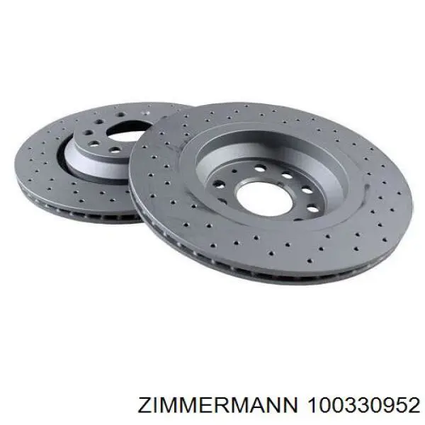 100330952 Zimmermann Дисковый тормоз