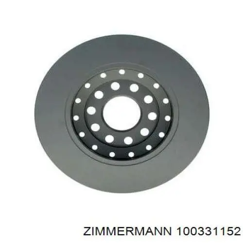 Тормозные диски 100331152 Zimmermann