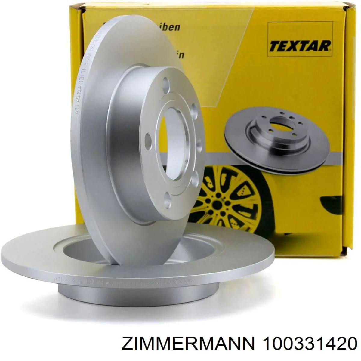 Тормозные диски 100331420 Zimmermann