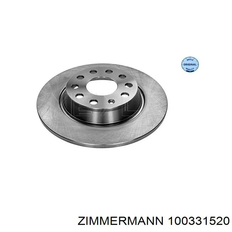Задний тормозной диск Zimmermann 100331520 цена, от 23.90 USD