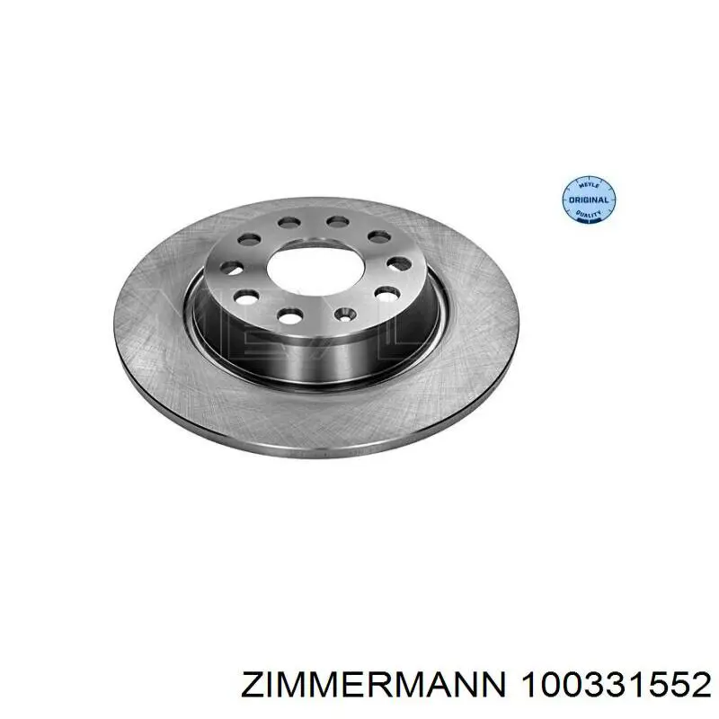 Задний тормозной диск Zimmermann 100331552 цена, от 25.34 USD