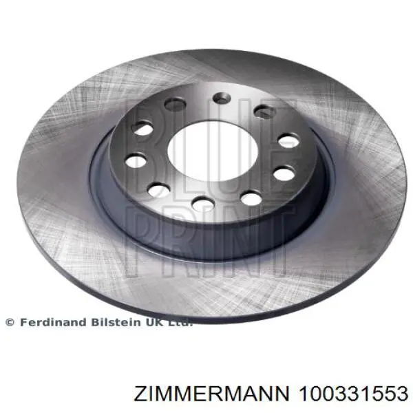 Купить 100331553 Zimmermann Диск тормозной задний
