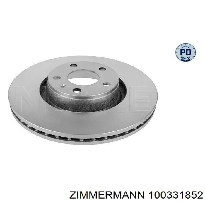 Тормоз дисковый передний Zimmermann 100331852 цена, от 106.84 USD