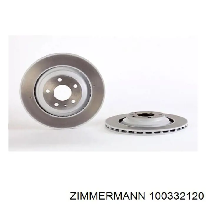 Задний дисковый тормоз Zimmermann 100332120