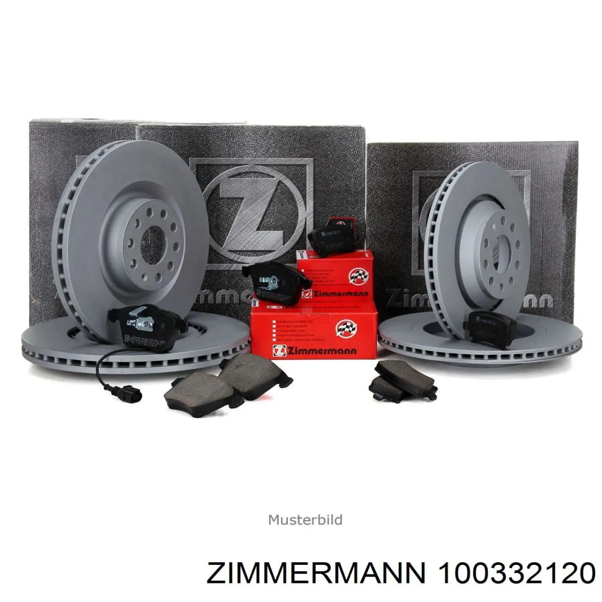 100332120 Zimmermann Дисковый тормоз