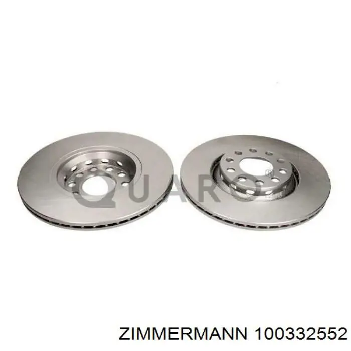 Передний тормозной диск Zimmermann 100332552