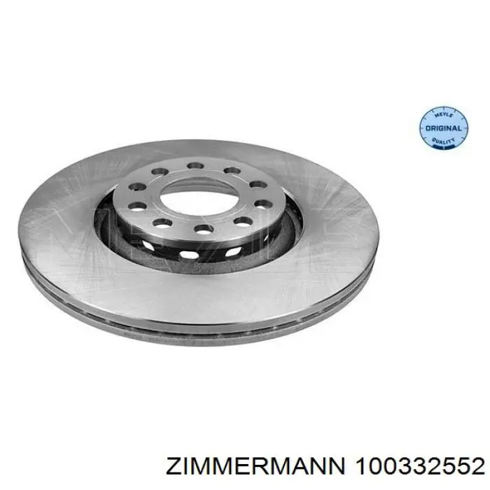 Тормоз дисковый передний Zimmermann 100332552 цена, от 49.82 USD