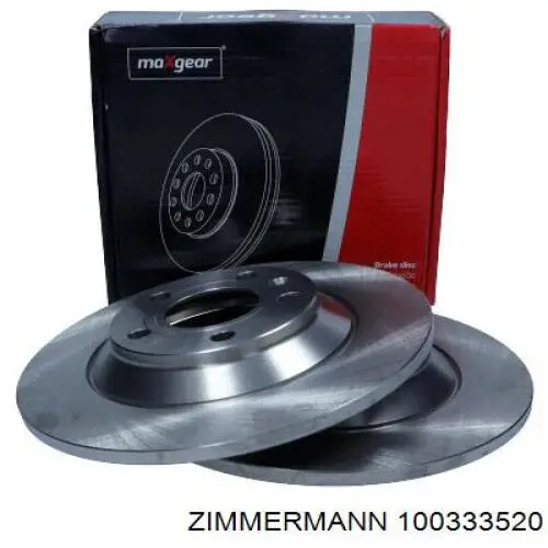 Тормозные диски 100333520 Zimmermann
