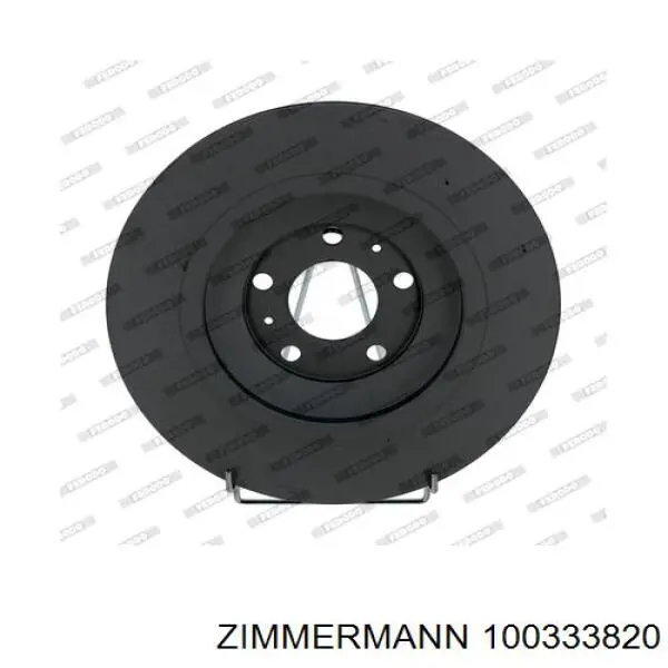 Купить 100333820 Zimmermann Диск тормозной задний