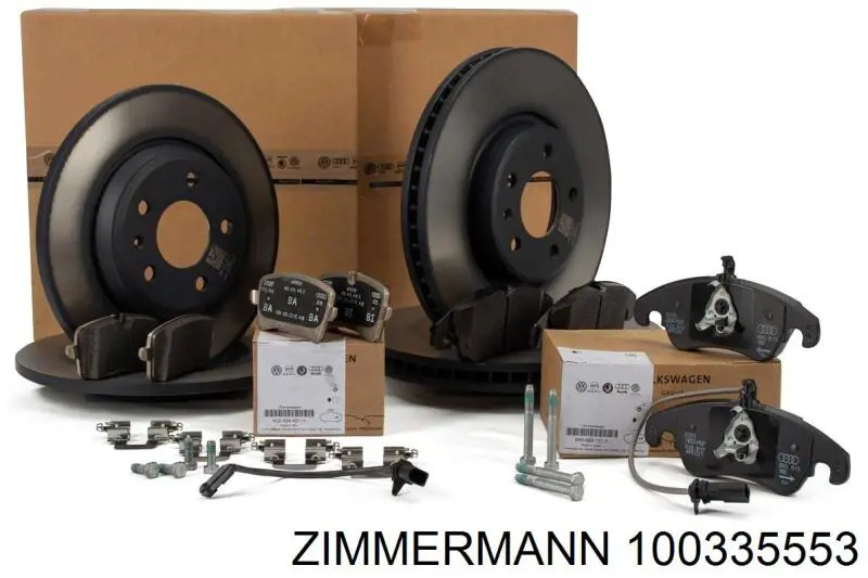 Купить 100335553 Zimmermann Ротор тормозной