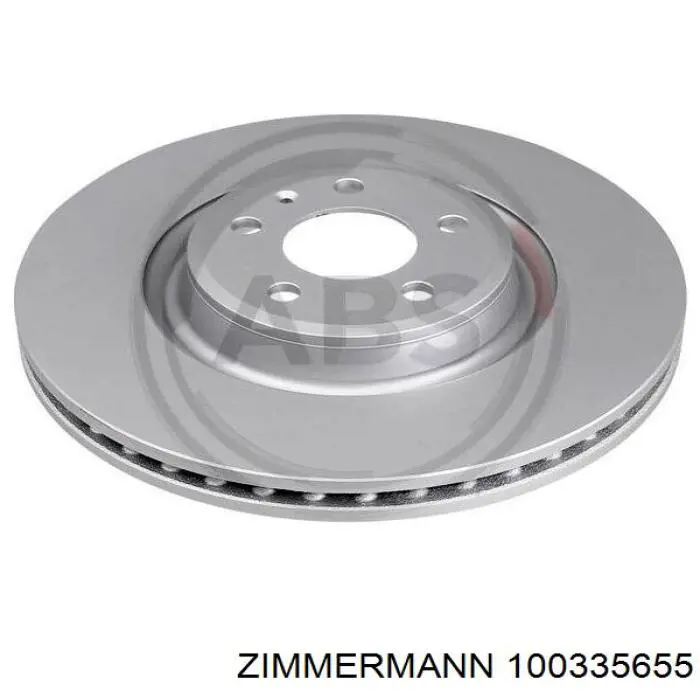 Купить 100335655 Zimmermann Ротор тормозной