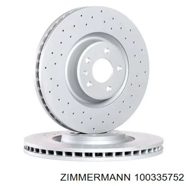 Передний тормозной диск Zimmermann 100335752