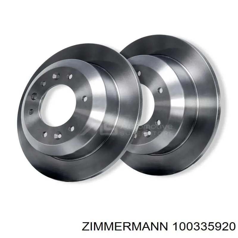 Купить 100335920 Zimmermann Ротор тормозной