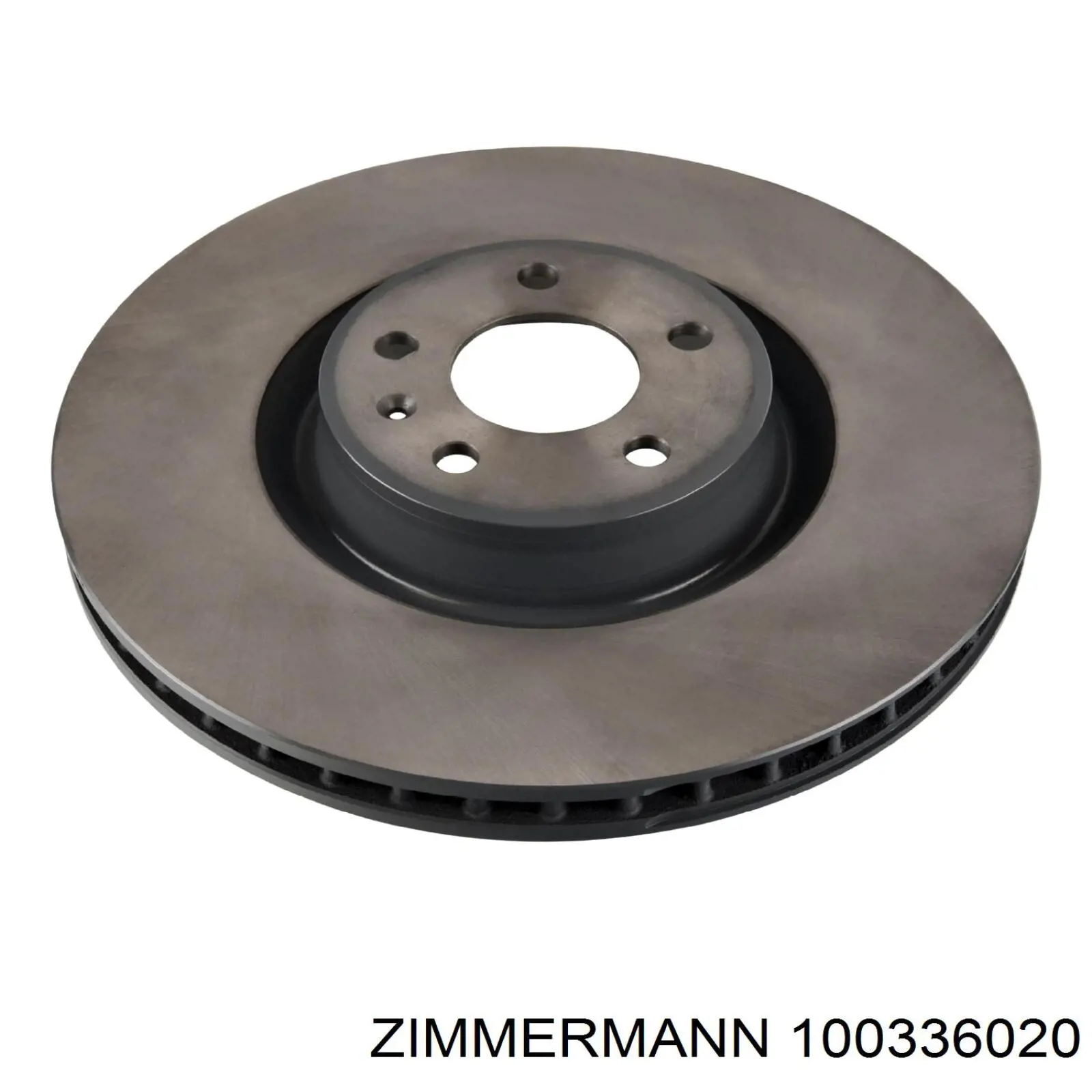 Передние тормозные диски 100336020 Zimmermann