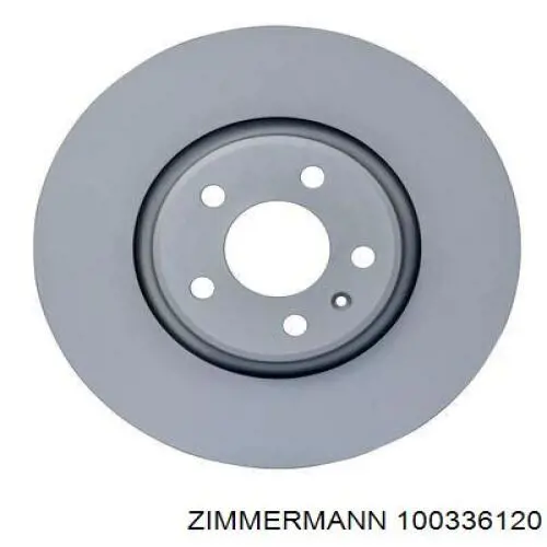 Купить 100336120 Zimmermann Ротор тормозной