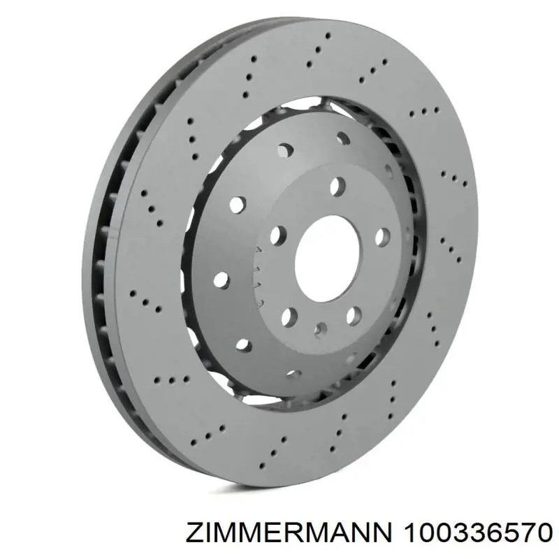 Передний тормозной диск Zimmermann 100336570