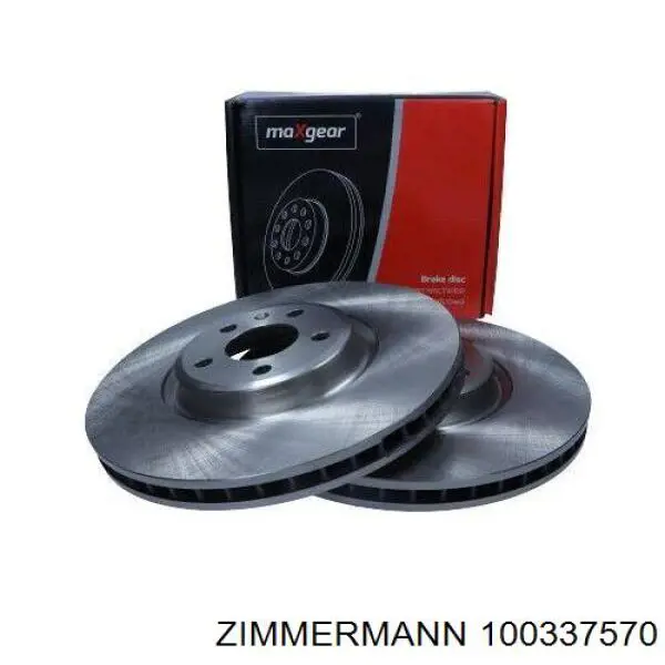 Тормоз дисковый передний Zimmermann 100337570 цена, от 473.06 USD