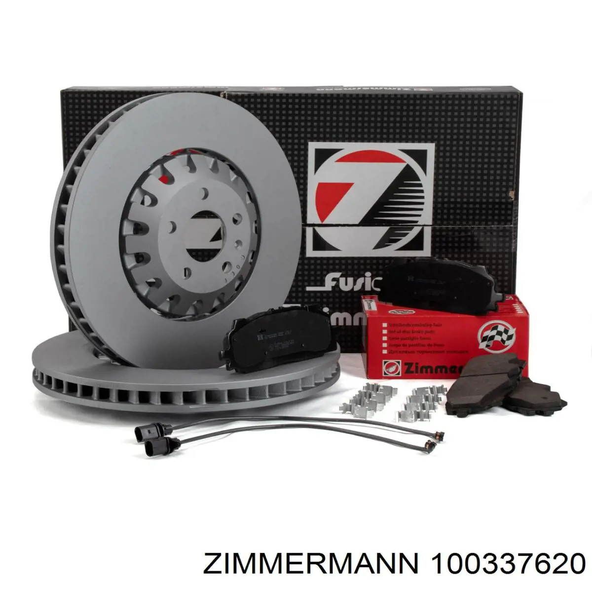 Купить 100337620 Zimmermann Диск тормозной задний