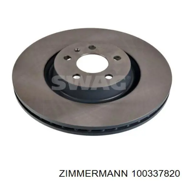 Передний тормозной диск Zimmermann 100337820