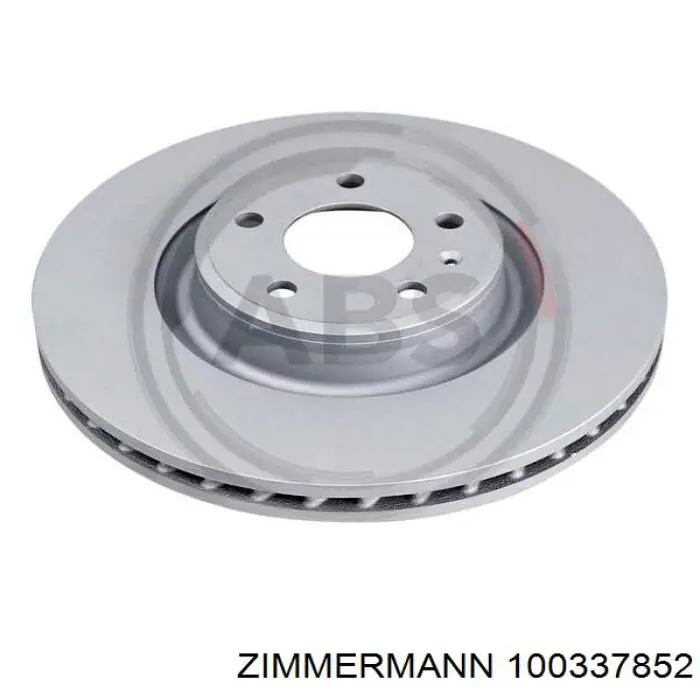 Тормоз дисковый передний Zimmermann 100337852 цена, от 132.63 USD
