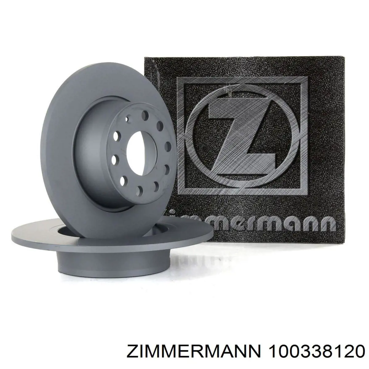 100338120 Zimmermann disco do freio traseiro