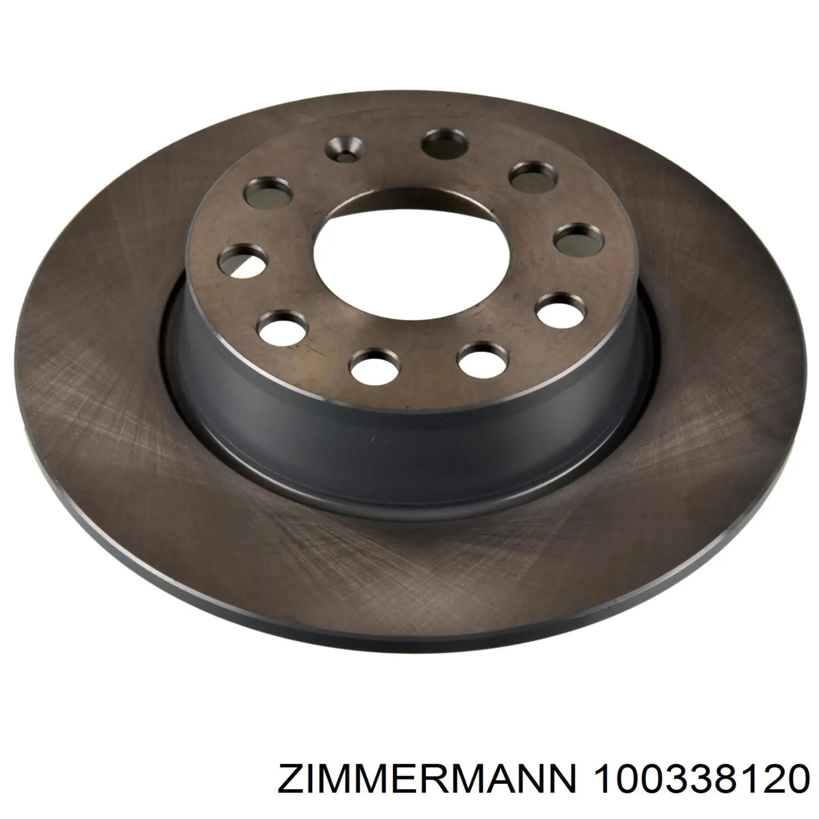 Купить 100338120 Zimmermann Диск тормозной задний