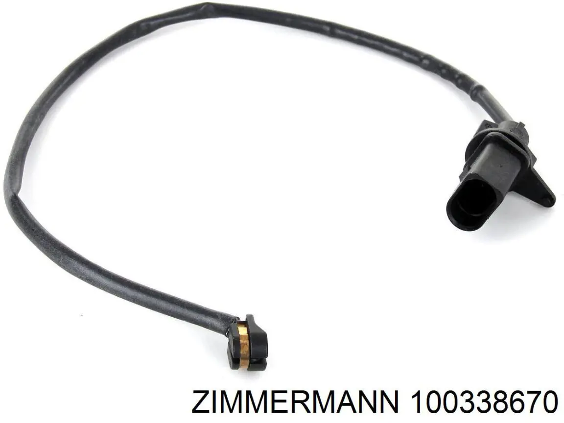 Передние тормозные диски 100338670 Zimmermann