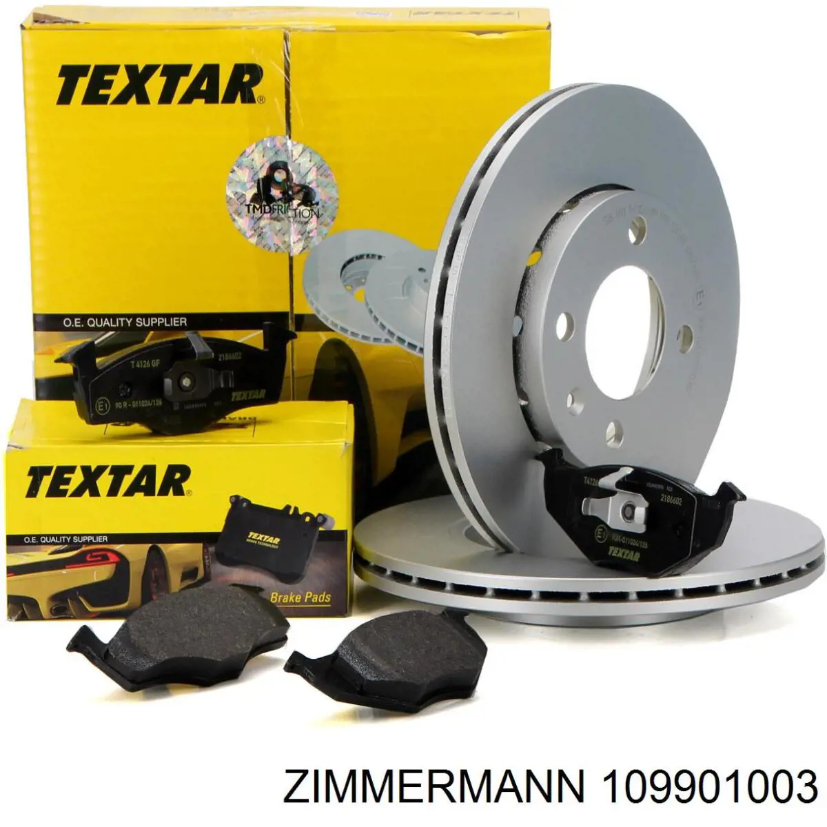 Купить 109901003 Zimmermann Задние барабанные тормозные колодки