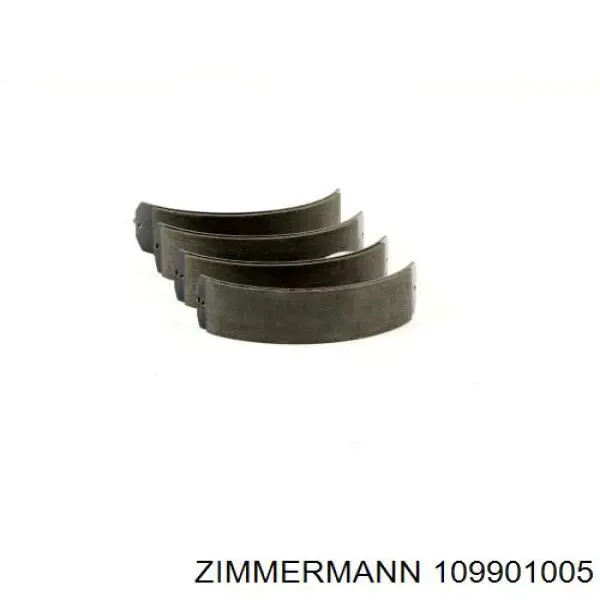 Колодки гальмові задні, барабанні 109901005 Zimmermann