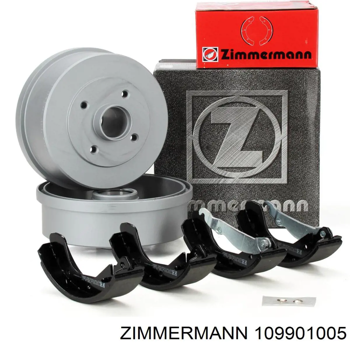 Колодки гальмові задні, барабанні 109901005 Zimmermann