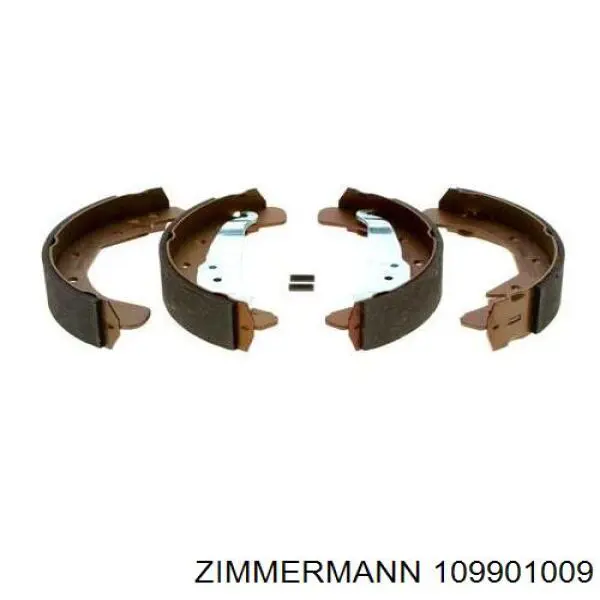 109901009 Zimmermann колодки тормозные задние барабанные