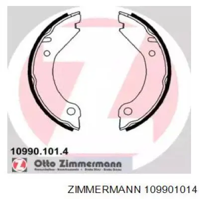 10990.101.4 Zimmermann колодки ручника