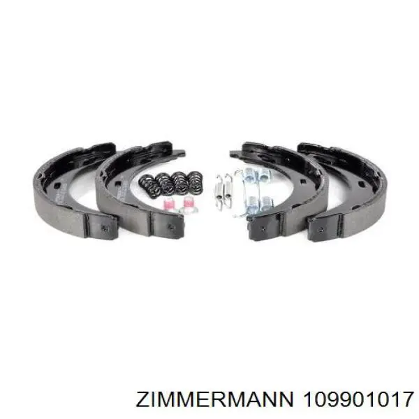 Колодки стояночного тормоза Zimmermann 109901017