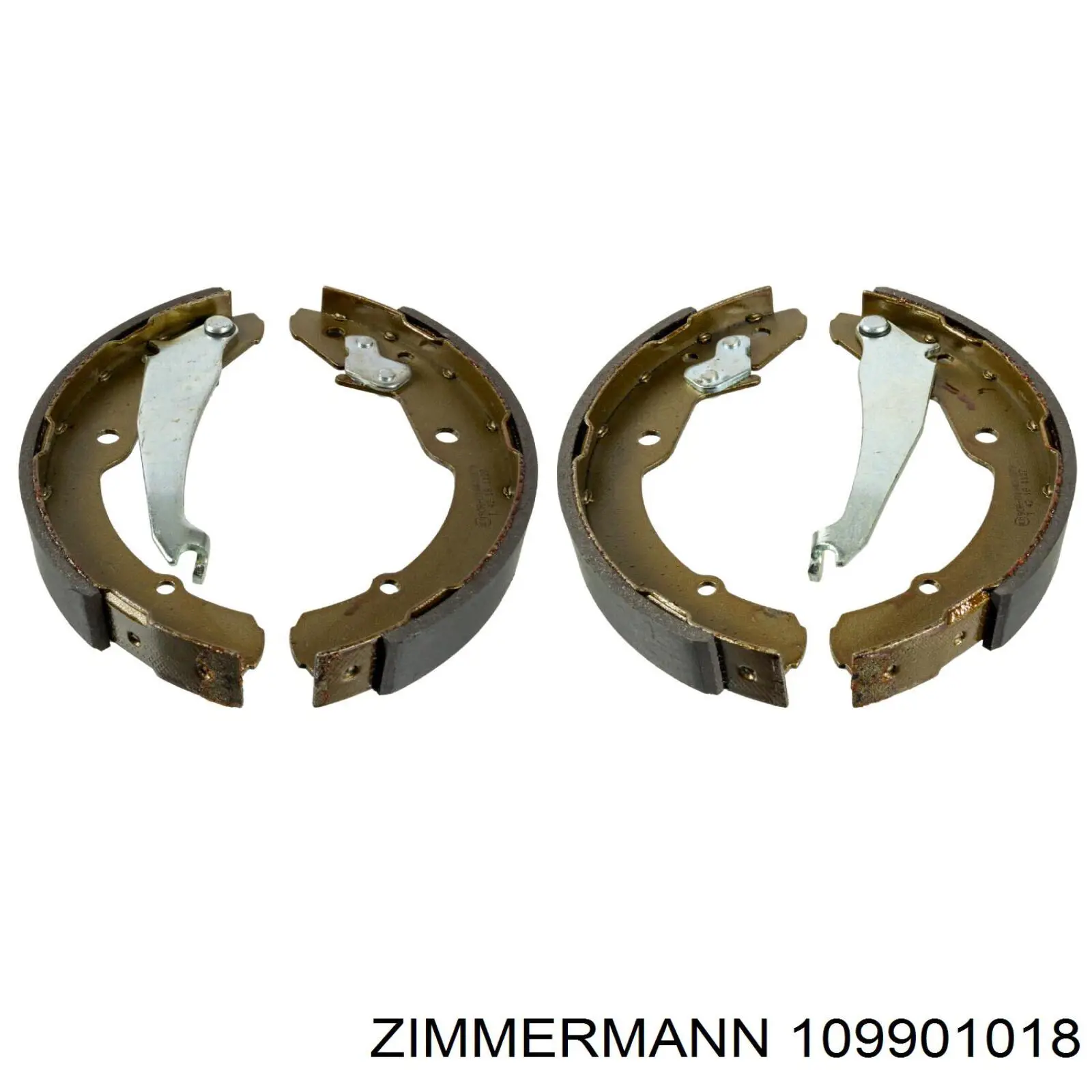Задние барабанные колодки 109901018 Zimmermann