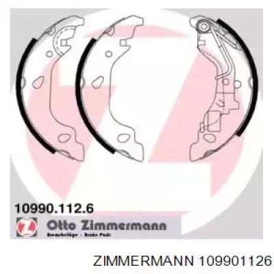 Задние барабанные колодки 109901126 Zimmermann