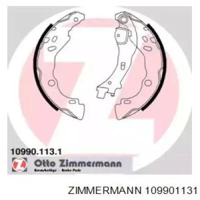 Задние барабанные колодки 109901131 Zimmermann