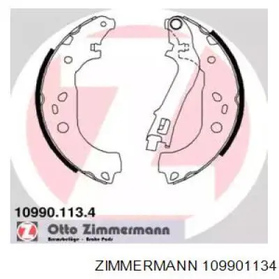 Колодки тормозные задние барабанные Zimmermann 109901134