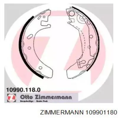 Задние барабанные колодки 109901180 Zimmermann