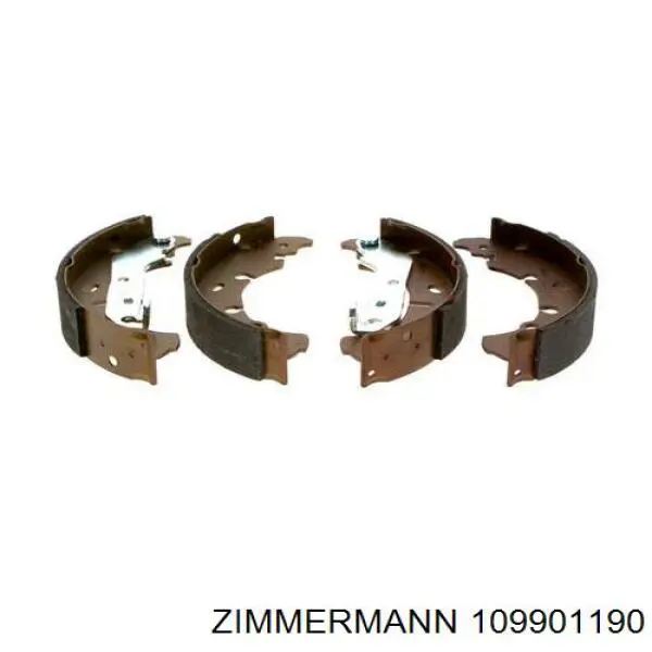 Задние барабанные колодки 109901190 Zimmermann