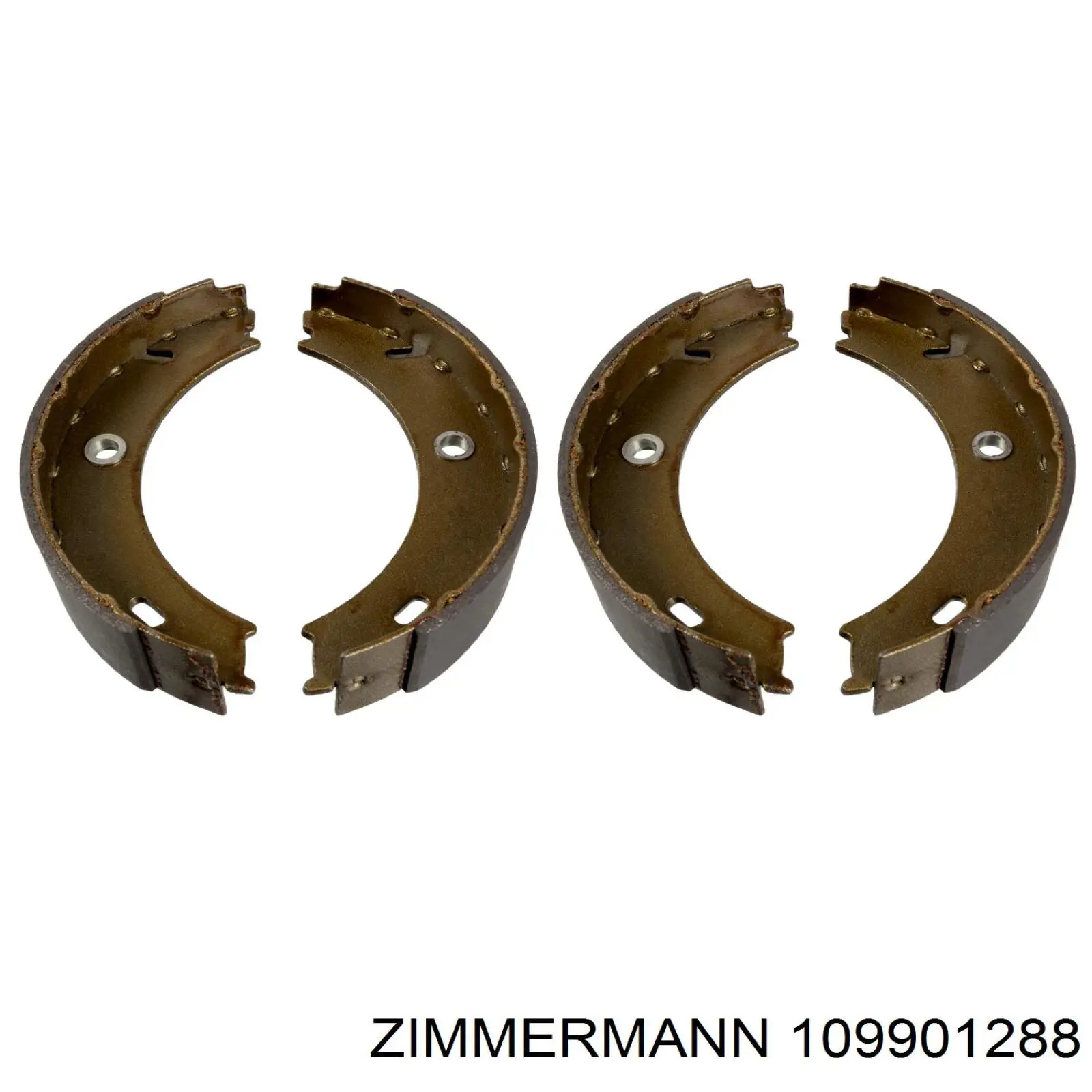 Колодки ручника 109901288 Zimmermann