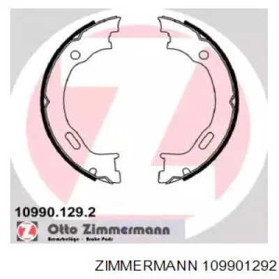 Колодки ручника 109901292 Zimmermann