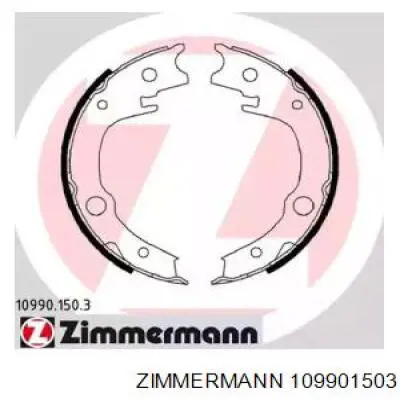 Колодки ручника 109901503 Zimmermann