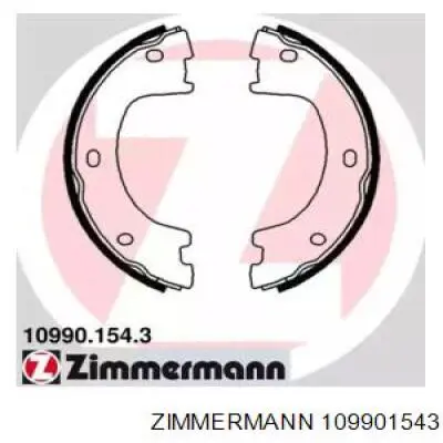 10990.154.3 Zimmermann колодки ручника (стояночного тормоза)